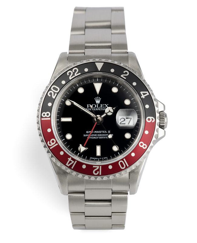 <strong>ROLEX</strong><br>116710BLNR<br>GMT COKE<br>SOLD